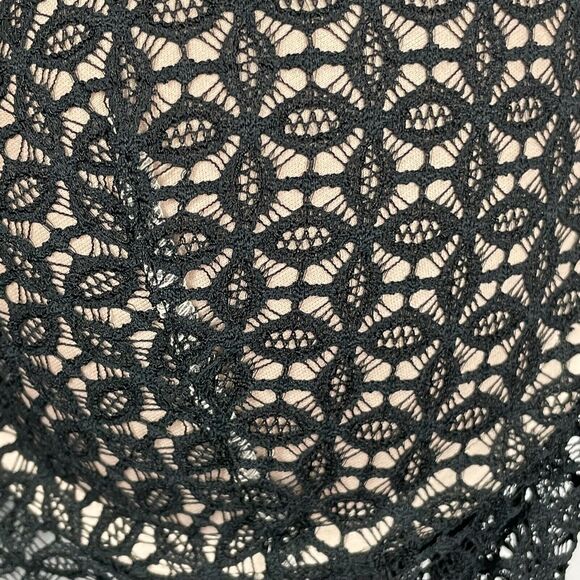 Victoria Secret Lace Corset bustier garter straps sz 36C padded bra allover lace - Picture 11 of 16